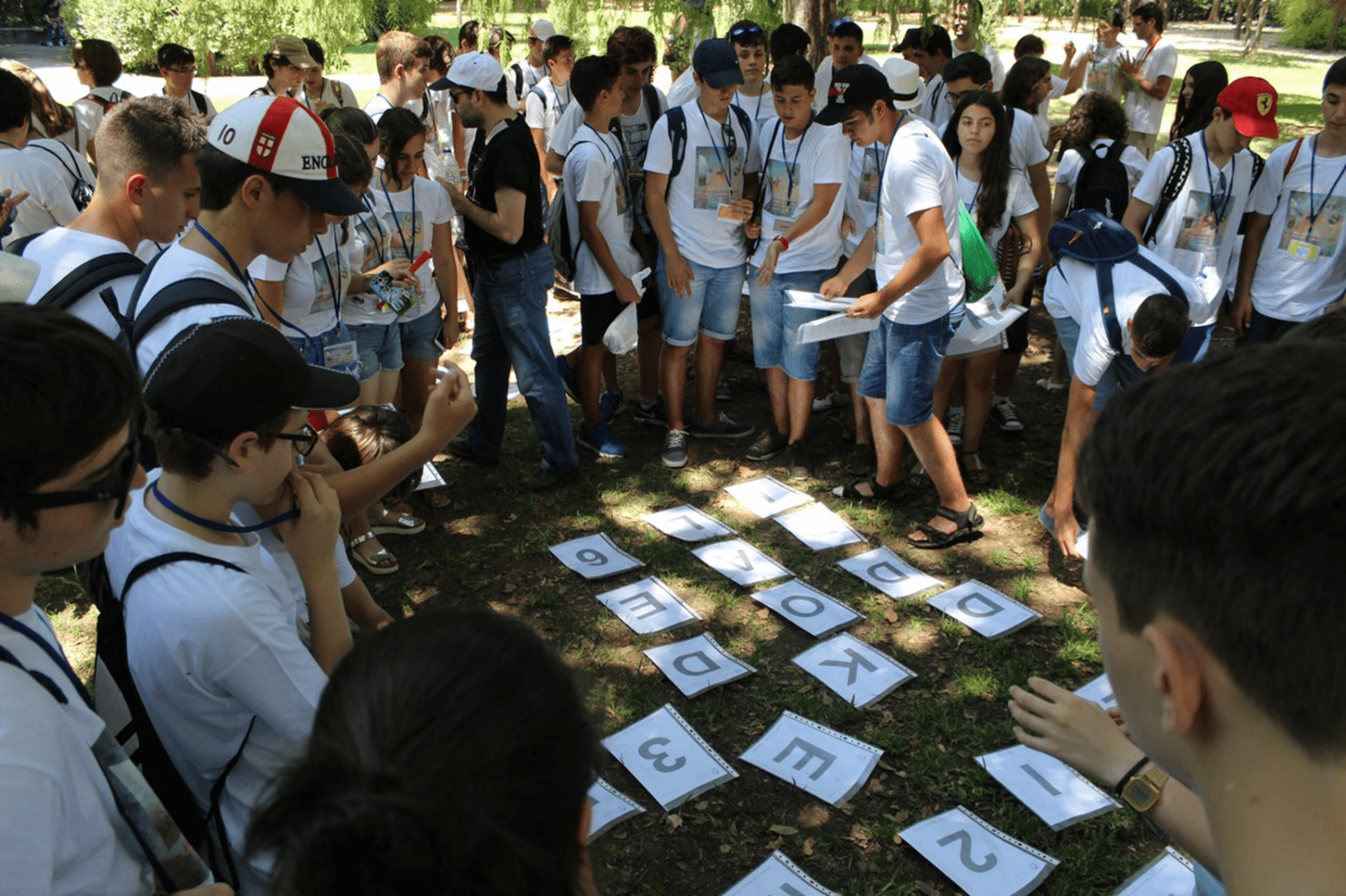 Camp in Seville, Spain