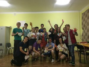 International camp in Losevo