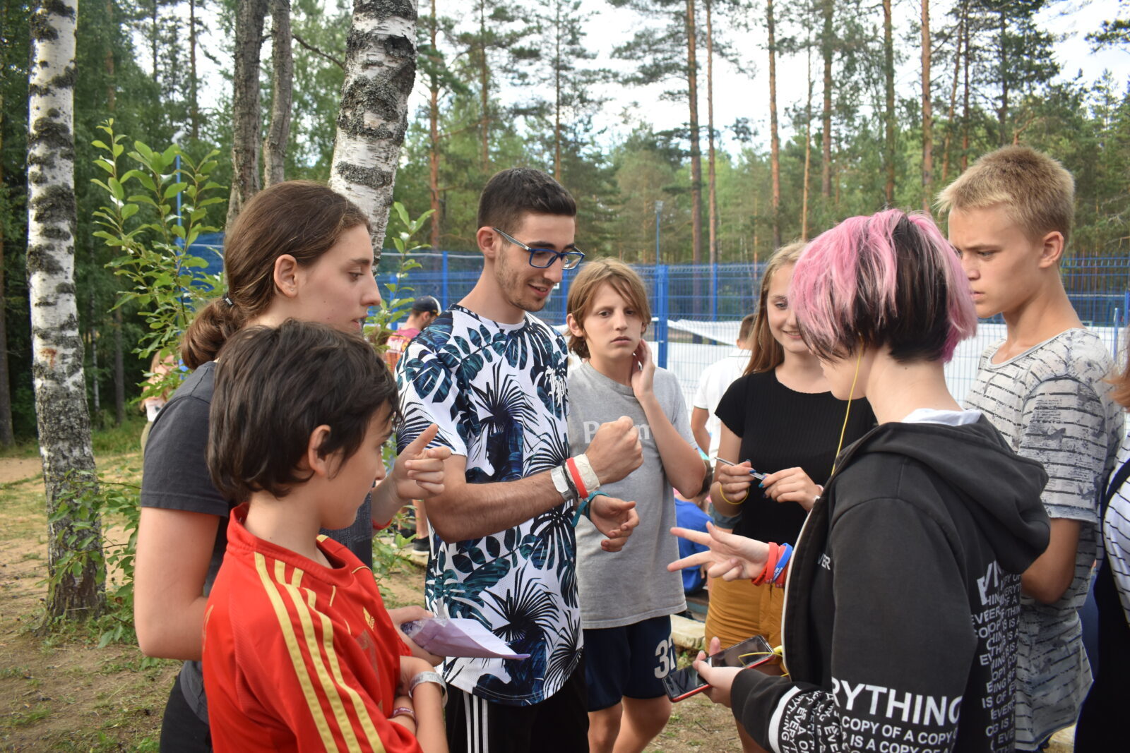International camp in Orekhovo