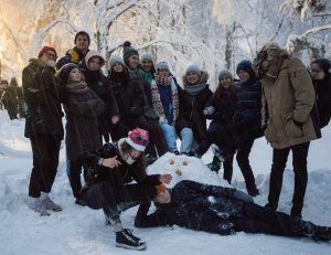 Зимняя смена в Лосево